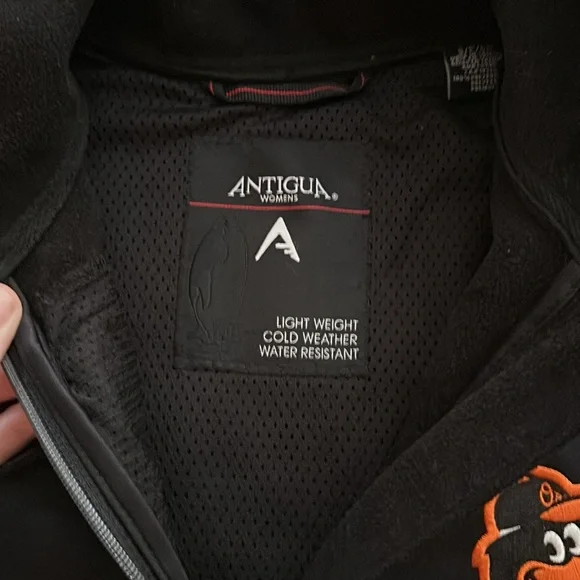 S Antigua woman’s soft shell jacket Baltimore orioles - Picture 4 of 7